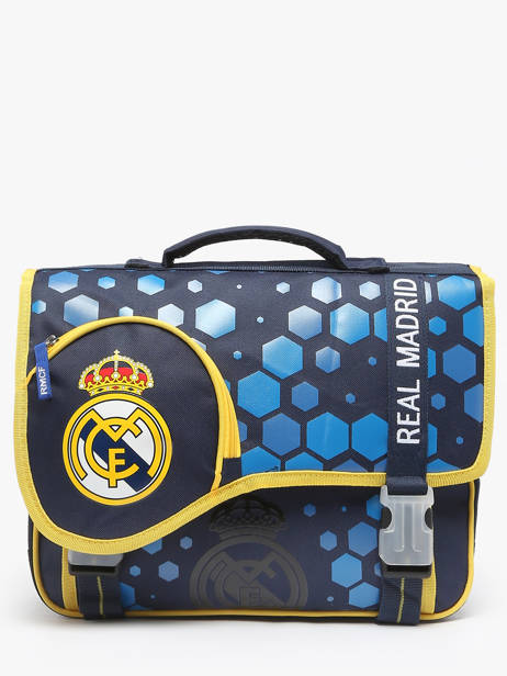 Boekentas 2 Compartimenten Real madrid Blauw real 24BR203C