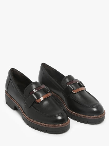 Mocassins Uit Leder Tamaris Zwart women 43 ander zicht 1