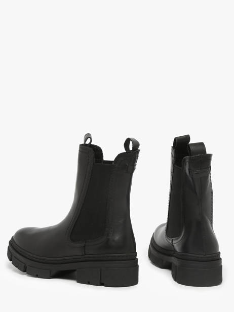 Chelsea Boots Uit Leder Tamaris Zwart women 41 ander zicht 2