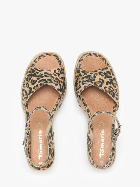 Sandalen Met Sleehak Tamaris Veelkleurig women 42 ander zicht 3
