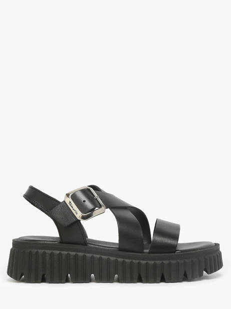 Sandalen Uit Leder Tamaris Zwart women 44