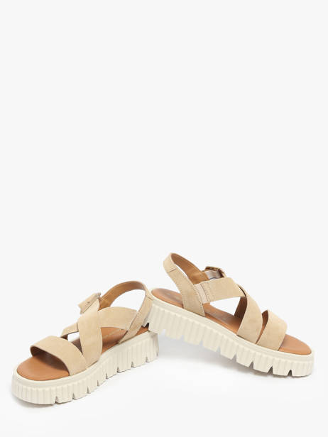 Sandalen Uit Leder Tamaris Beige women 44 ander zicht 2