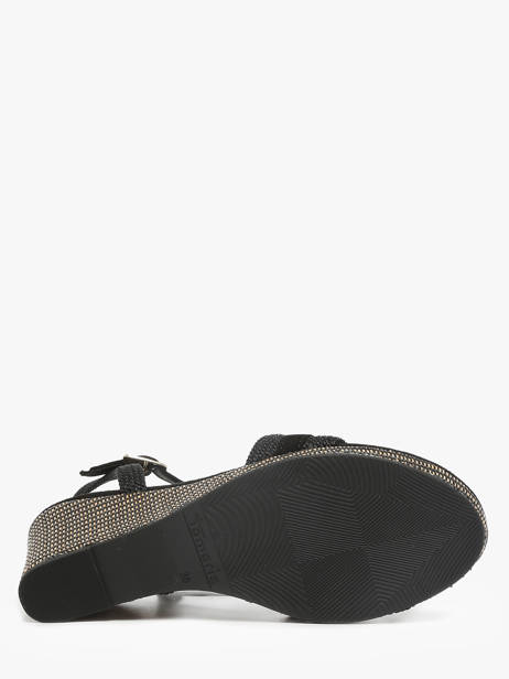 Sandalen Met Sleehak Uit Leder Tamaris Zwart women 44 ander zicht 4