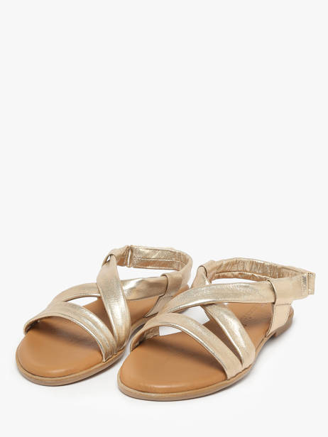 Sandalen Uit Leder Tamaris Goud women 44 ander zicht 1