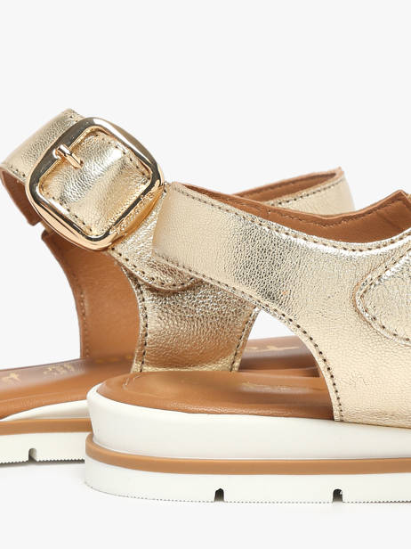 Sandalen Uit Leder Tamaris Goud women 44 ander zicht 2