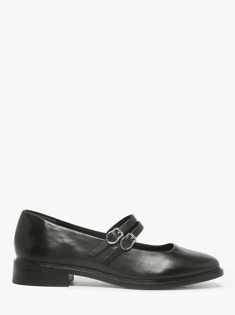 Ballerinas Met Riempjes Uit Leder Tamaris Zwart women 45