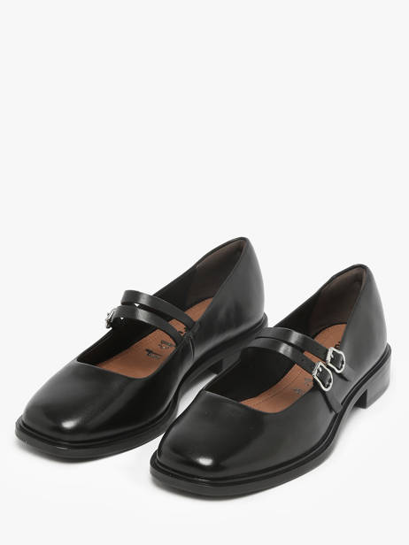 Ballerinas Met Riempjes Uit Leder Tamaris Zwart women 45 ander zicht 1