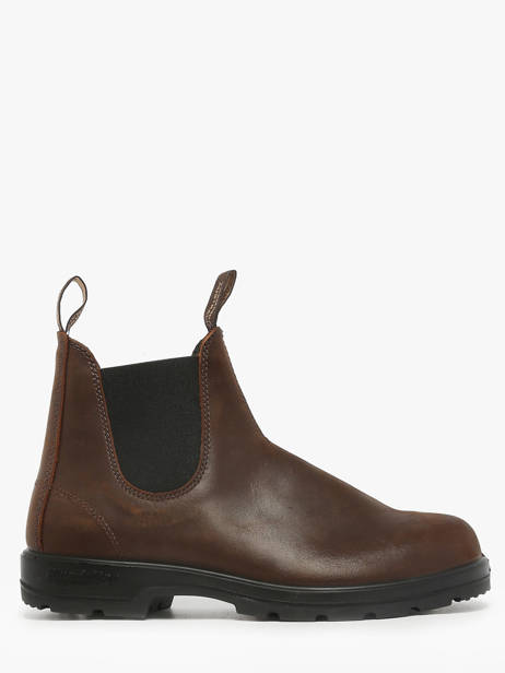 Chelsea Boots Uit Leder Blundstone Bruin men 1609