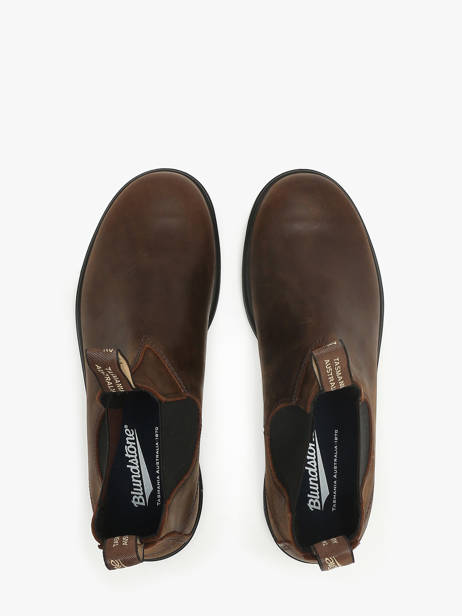 Chelsea Boots Uit Leder Blundstone Bruin men 1609 ander zicht 3