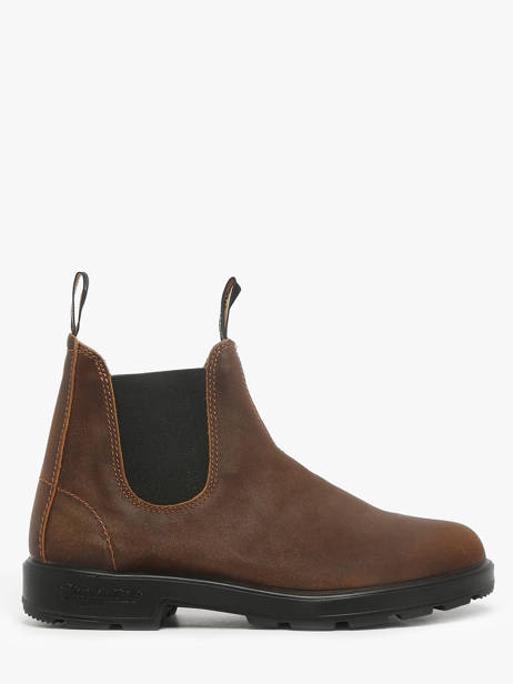 Chelsea Boots Uit Leder Blundstone Bruin men 1911