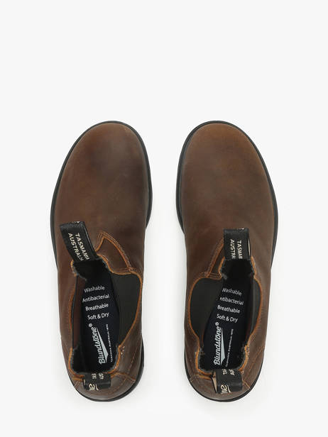 Chelsea Boots Uit Leder Blundstone Bruin men 1911 ander zicht 3