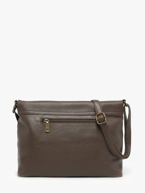 Cross Body Tas Soft Mandoline Bruin soft MD5231 ander zicht 3