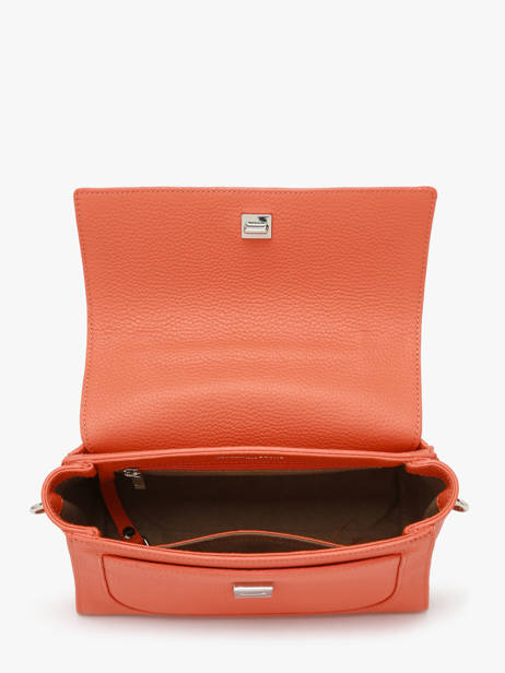 Cross Body Tas Charlene Leder Nathan baume Oranje event 9 ander zicht 3