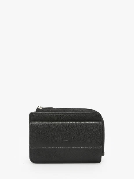 Portemonnee Leder Hexagona Zwart confort 468426