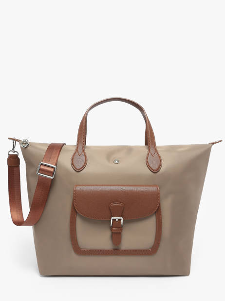 Handtas Kiana Nylon Hexagona Beige kiana 1720182