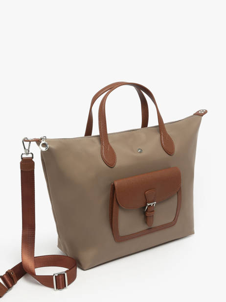 Handtas Kiana Nylon Hexagona Beige kiana 1720182 ander zicht 1