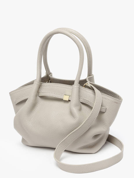 Handtassen Caviar Leder Milano Beige caviar CA25063 ander zicht 2