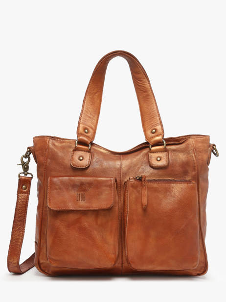 Schoudertas Heritage Leder Biba Bruin heritage KEO2L