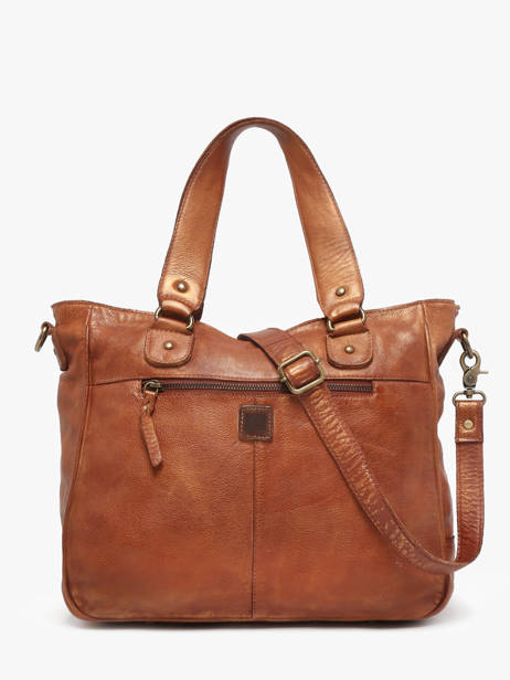 Schoudertas Heritage Leder Biba Bruin heritage KEO2L ander zicht 3