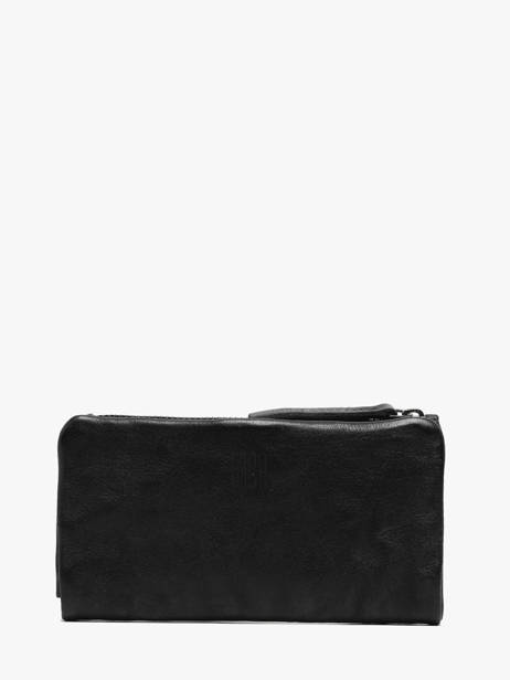 Portefeuille Leder Biba Zwart heritage DON4L ander zicht 2