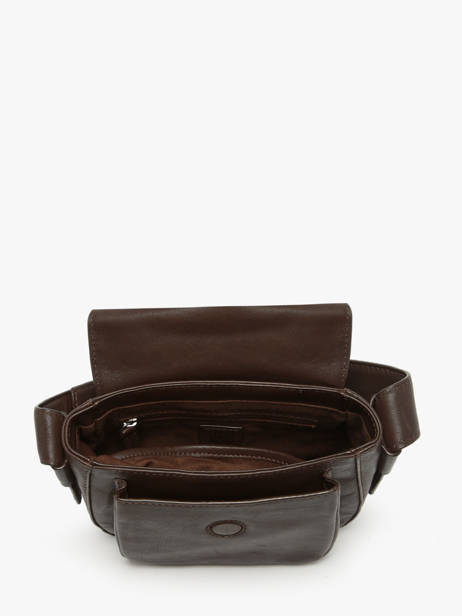 Cross Body Tas Heritage Leder Biba Bruin heritage BLT1L ander zicht 2