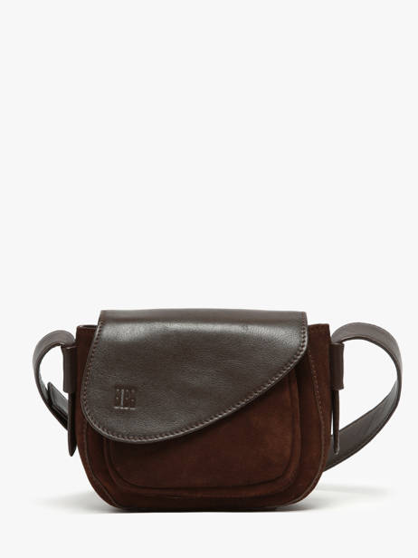 Cross Body Tas Heritage Leder Biba Bruin heritage BLT2L