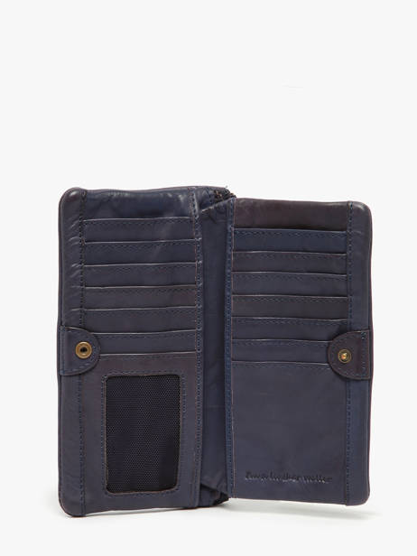 Portefeuille Leder Biba Rood heritage BT34 ander zicht 1