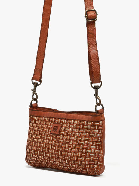 Cross Body Tas Heritage Leder Biba Bruin heritage KAB9L ander zicht 1
