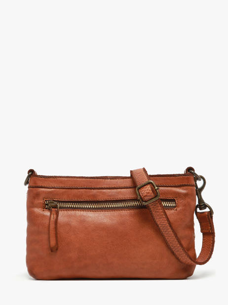 Cross Body Tas Heritage Leder Biba Bruin heritage KAB9L ander zicht 3