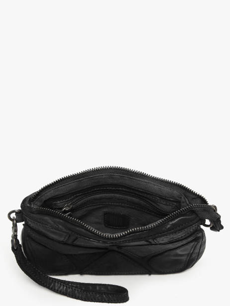 Schoudertas Heritage Leder Biba Zwart heritage DON1L ander zicht 2