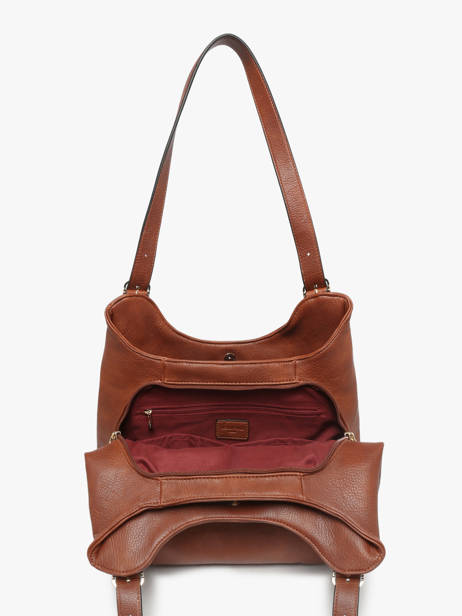 Handtas Toscane Toscane Hexagona Bruin toscane 23666-28 ander zicht 3
