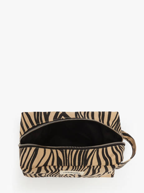 Toiletzak Rivedroite Beige wild tribe TOURXWIL ander zicht 1