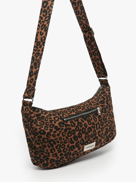 Cross Body Tas Wild Tribe Rivedroite Bruin wild tribe MCHARWIL ander zicht 1