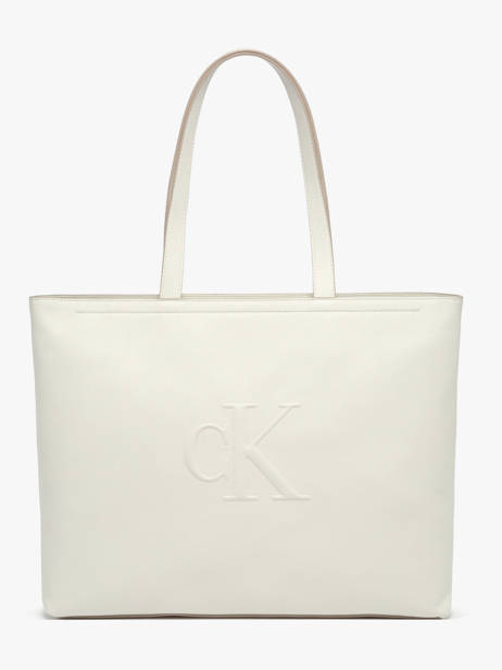 Schoudertas Sculpted Calvin klein jeans Wit sculpted 4K3070G