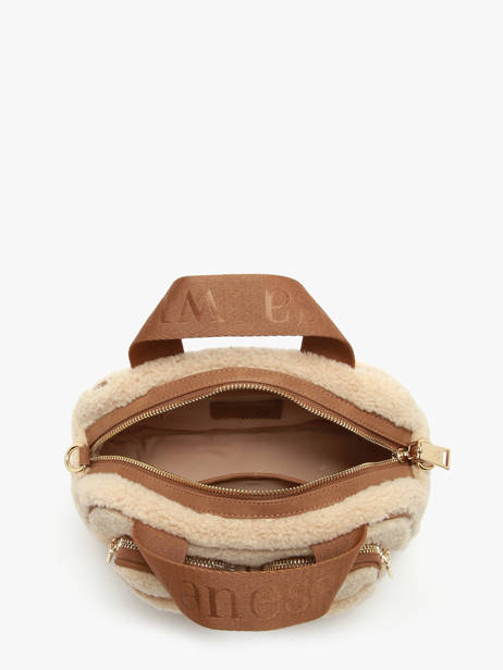 Cross Body Tas Winter Vanessa wu Beige winter MA0143 ander zicht 2