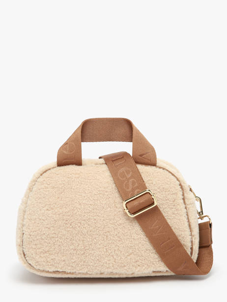 Cross Body Tas Winter Vanessa wu Beige winter MA0143 ander zicht 3