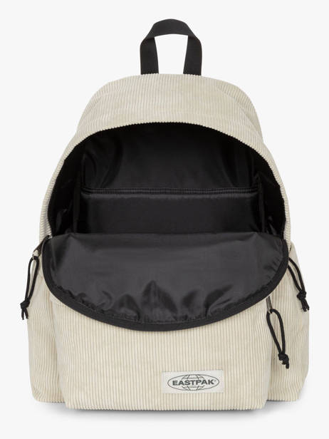 Rugzak 1 Compartiment Eastpak Beige mono ribs A5BG4RIB ander zicht 2