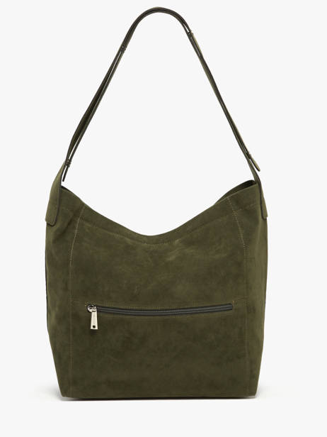 Schoudertas Suèdine Kba Lancaster Groen suedine kba 62 ander zicht 4