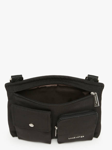 Cross Body Tas Lancaster Zwart basic pocket 90 ander zicht 2