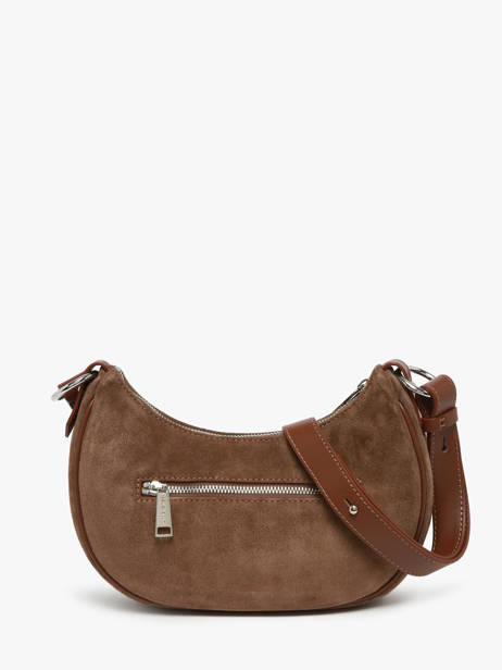 Cross Body Tas Suede Leder Lancaster Bruin suede 81 ander zicht 4
