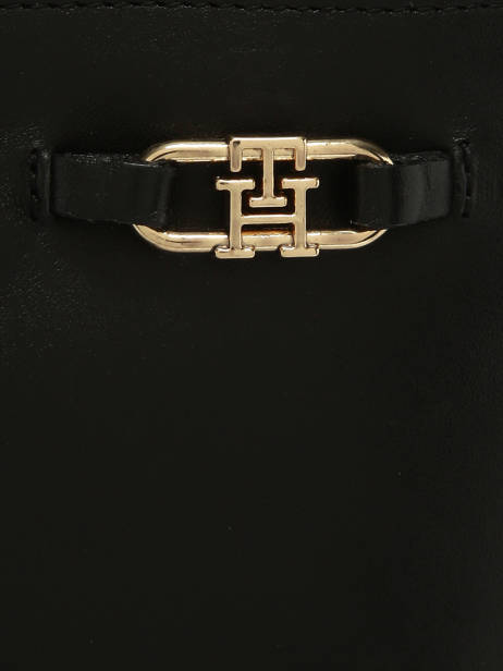 Laarzen Met Hak Uit Leder Tommy hilfiger Zwart women 8865BDS ander zicht 2