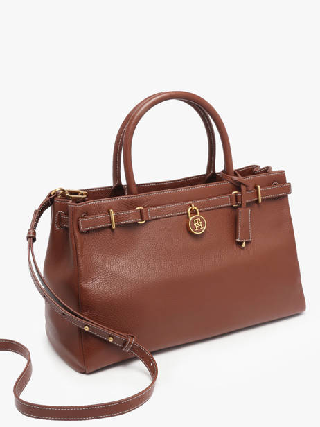 Cross Body Tas American Icon Leder Tommy hilfiger Bruin american icon AW17925 ander zicht 1