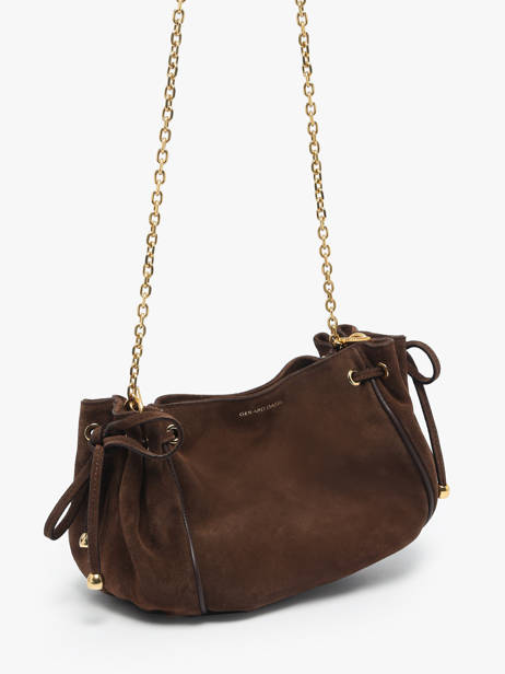 Cross Body Tas Premium Leder Gerard darel Bruin premium DCS07400 ander zicht 1