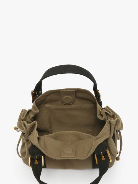 Cross Body Tas Canvas Katoen Gerard darel Groen canvas DCS67450 ander zicht 2
