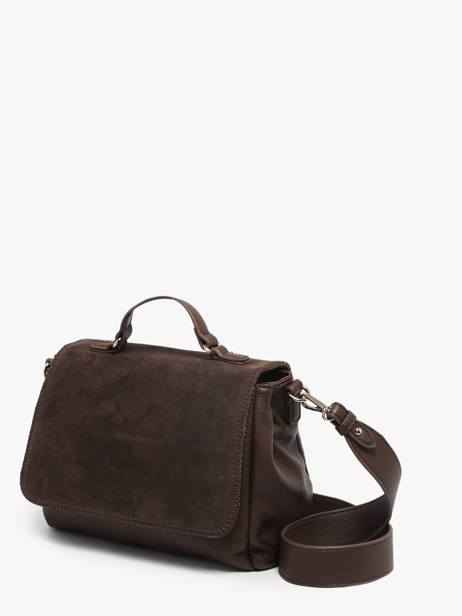 Cross Body Tas Brodery Torrow Bruin brodery TBRO03 ander zicht 1