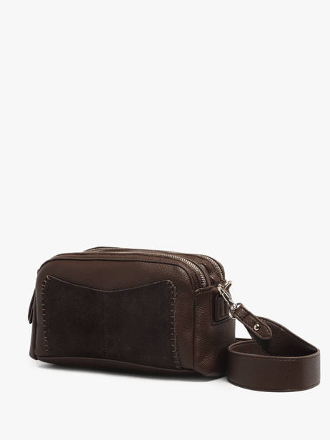 Cross Body Tas Brodery Torrow Bruin brodery TBRO04 ander zicht 1
