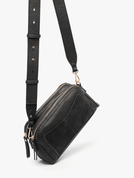 Cross Body Tas Brodery Torrow Zwart brodery TBRO04 ander zicht 2