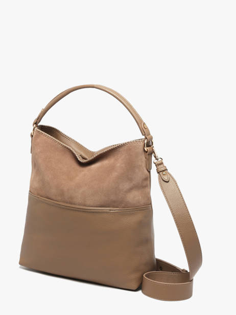 Schoudertas Brodery Torrow Beige brodery TBRO01 ander zicht 2