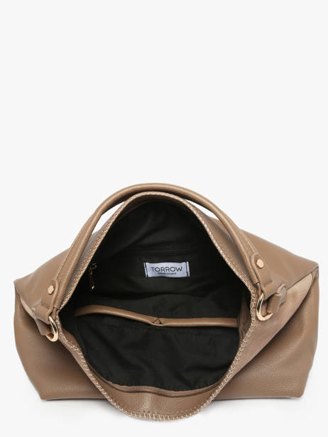 Schoudertas Brodery Torrow Beige brodery TBRO01 ander zicht 3