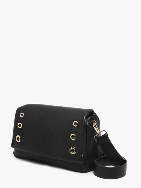 Cross Body Tas Plum Torrow Zwart plum TPLU1B ander zicht 1